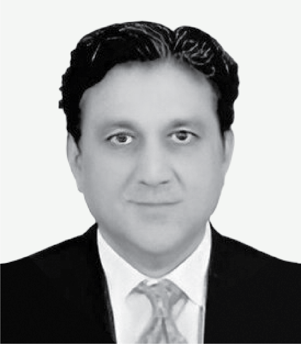 Portrait of Mr. Mazhar Ali Nasir